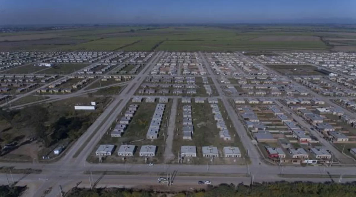 MEGABARRIO. Las obras en la zona sur de la ciudad comenzaron en 2013.