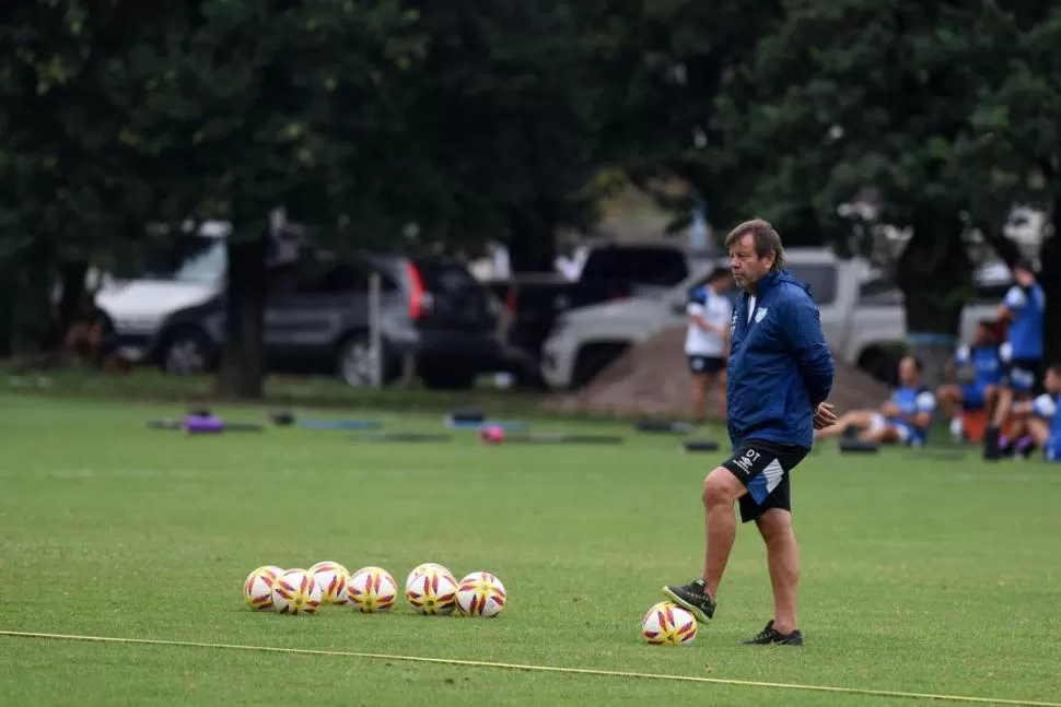 IMPORTANTE. Zielinski y sus dirigidos entienden que este partido puede significar un enorme paso adelante en la temporada. la gaceta / foto de diego aráoz 