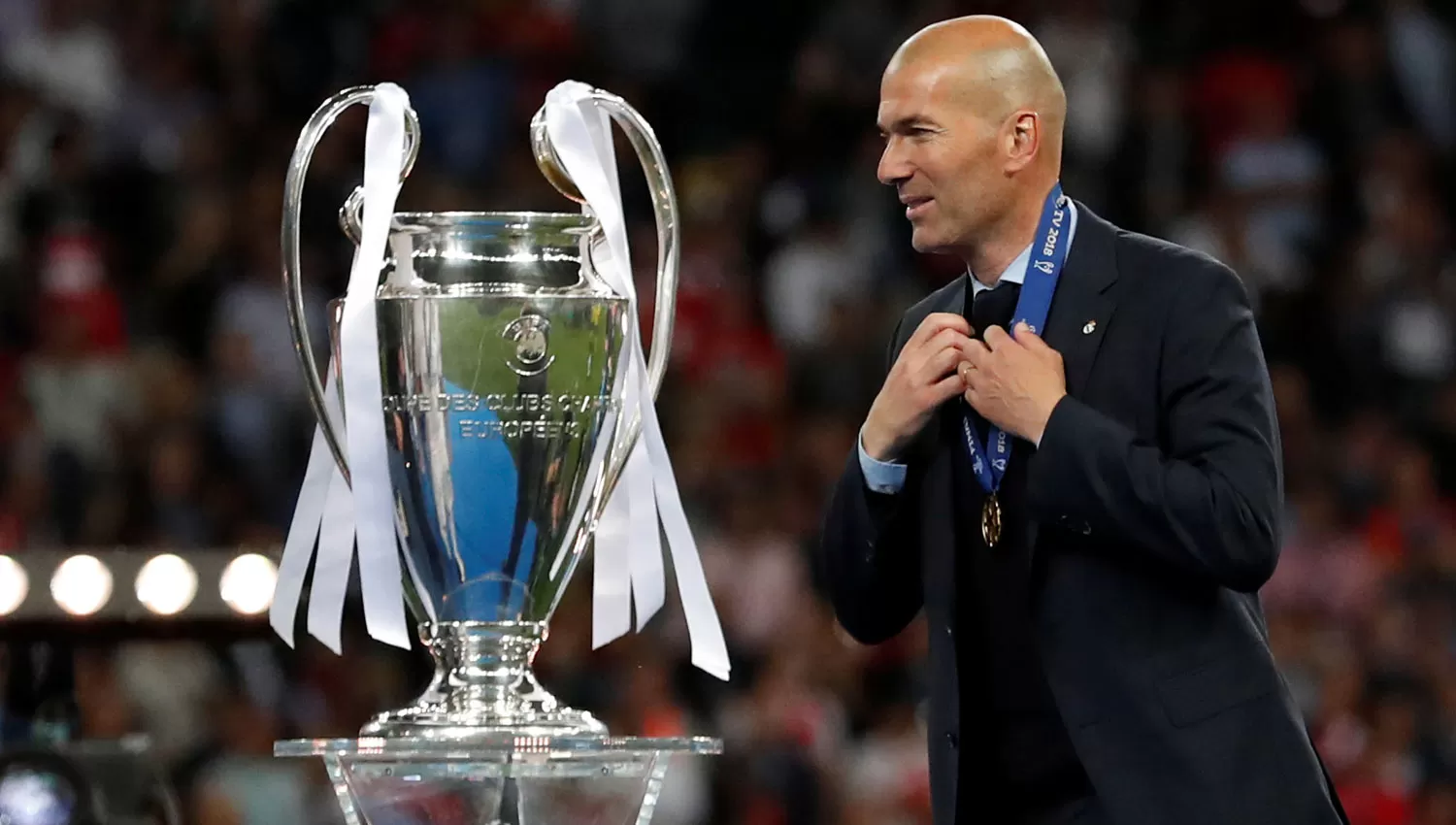 LA ÚLTIMA. Zidane condujo durante tres temporadas al equipo blanco.