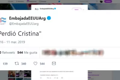 Hackearon el Twitter de la Embajada de EEUU: Perdió Cristina
