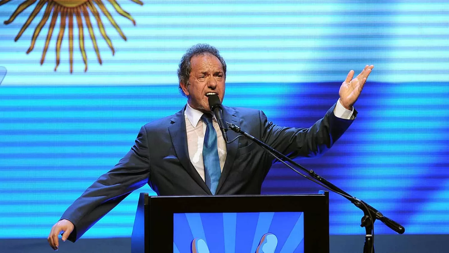 DANIEL SCIOLI. Lanzó su precandidatura a Presidente.