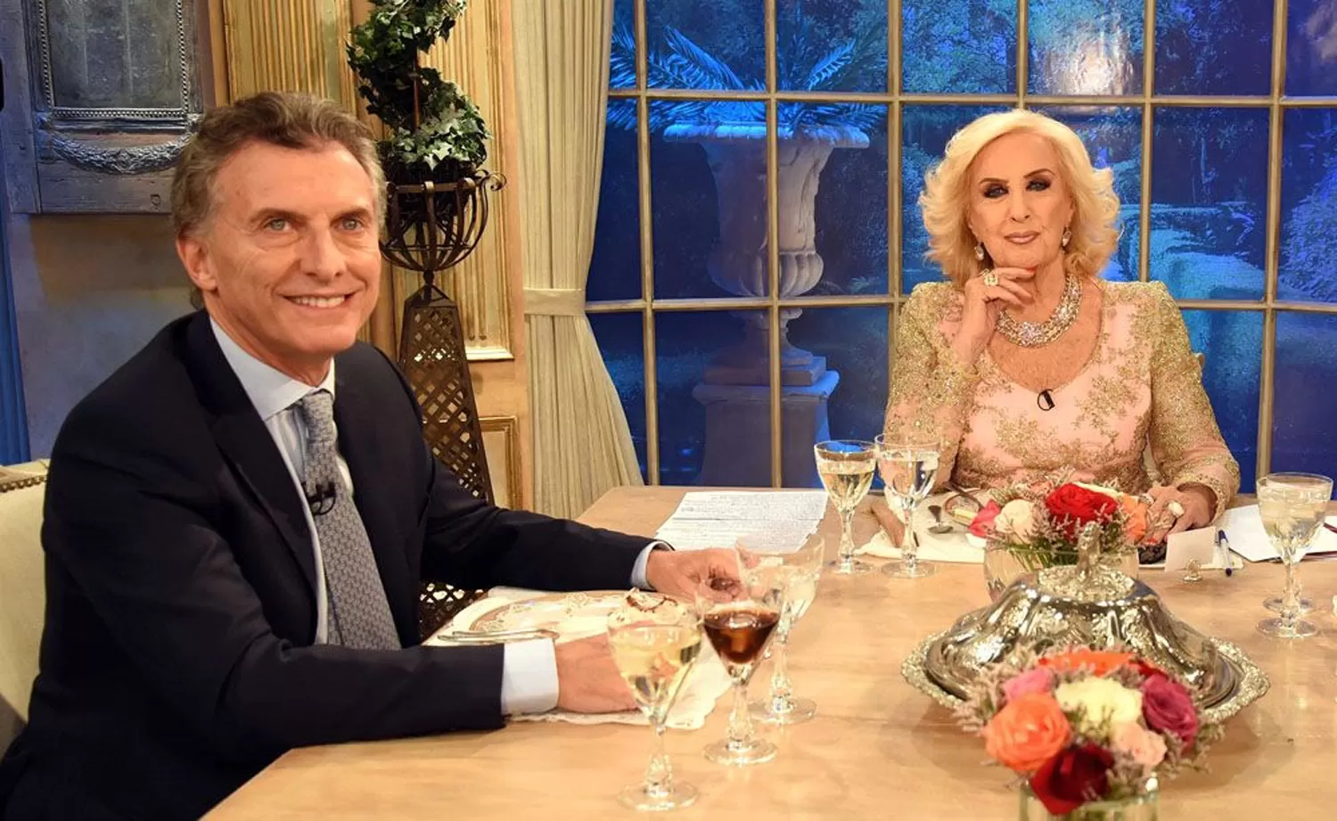 MIRTHA LEGRAND. Dijo que volverá a votar a Mauricio Macri.