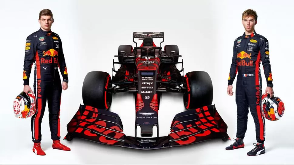 ASTON MARTIN RED BULL RACING. Seguirá el holandés Max Verstappen; el francés Pierre Gasly llega desde Toro Rosso. Verstappen llegó a los 18 años a la F-1 estableciendo todos los récords de precocidad, es tiempo de la consolidación. reuters