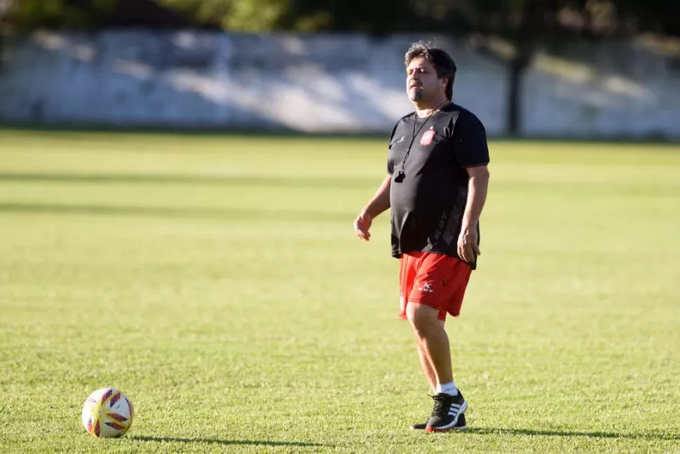 TODO BIEN. Caruso jura que su equipo está bien tras el triunfo del domingo. la gaceta / foto de DIEGO ARAOZ