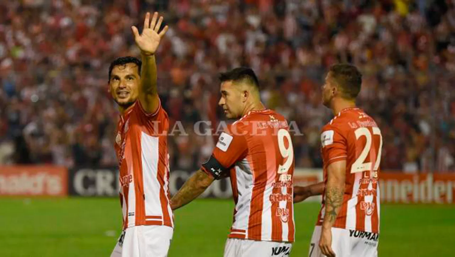 EMOCIONADO. Tino Costa habló de los hinchas de San Martín.