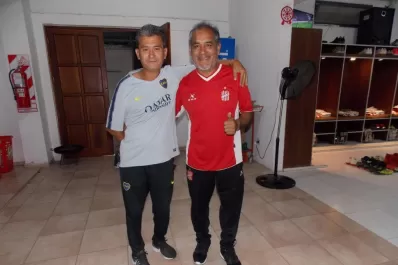 Los utileros de San Martín resguardan el vestuario y la intimidad de los jugadores