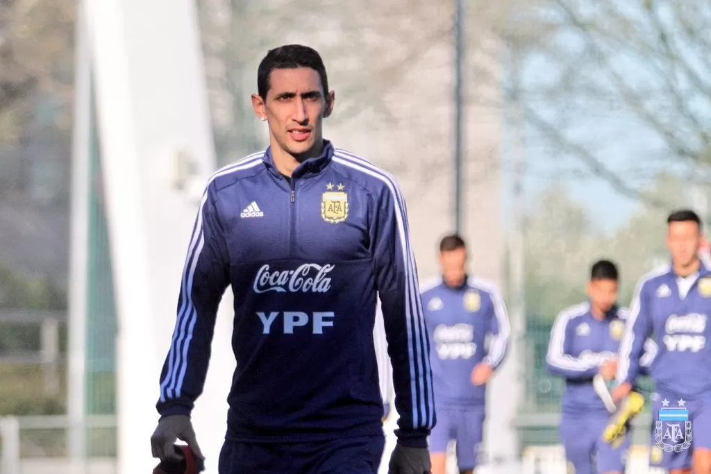 AFUERA. Di María se volvió a lesionar y no jugará la fecha FIFA.