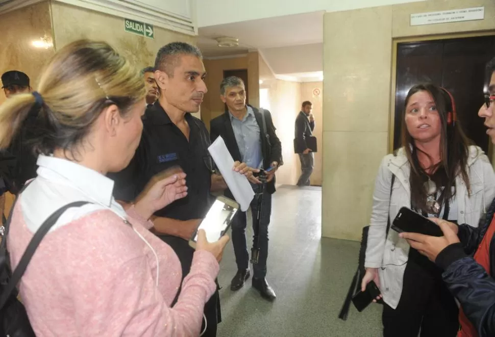 CON LA PRENSA (II). Miguel Ángel Graneros, subcomisario de la Federal. la gaceta / fotos de antonio ferroni 