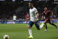 Selección: Pity Martínez se entrenó diferenciado y no jugará contra Marruecos