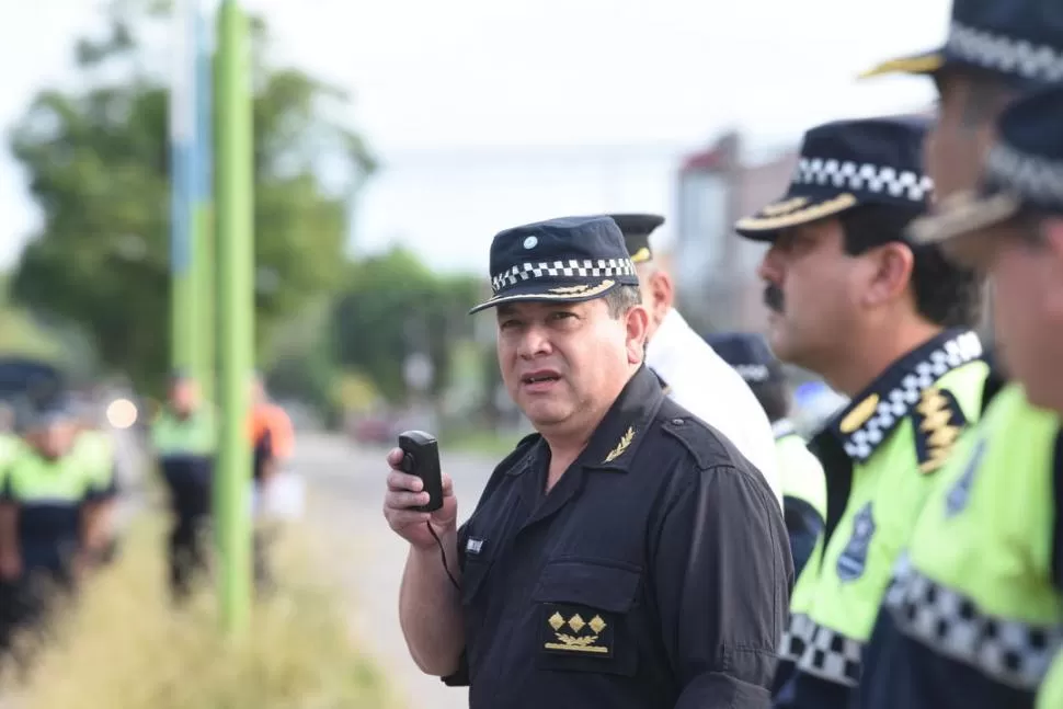 OTRA ESTRATEGIA. Manuel Bernachi, jefe de Policía. la gaceta / foto de diego aráoz 