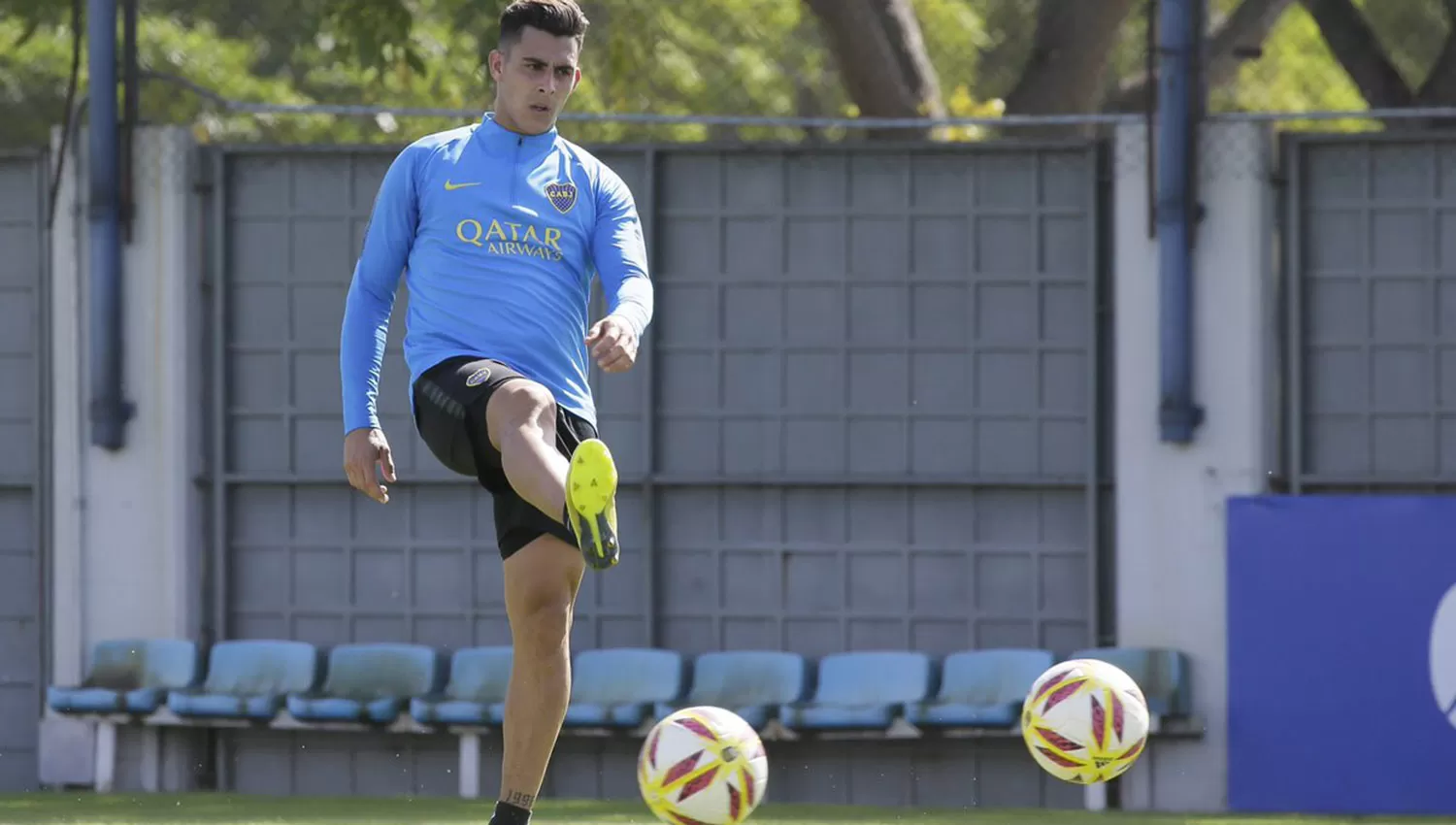 Cristian Pavón estuvo más de un mes sin jugar por la lesión. (FOTO DE TWITTER CLUB ATLÉTICO BOCA JUNIORS)