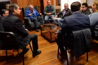 Maley recibió a los familiares del operario de CCC asesinado hace una semana