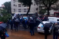Trabajadores de la televisión marchan contra la inseguridad