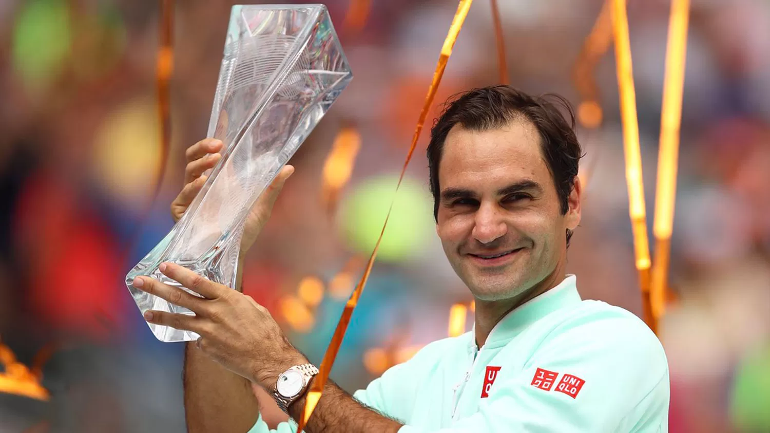 SUPER CAMPEÓN. Federer se coronó en Miami.