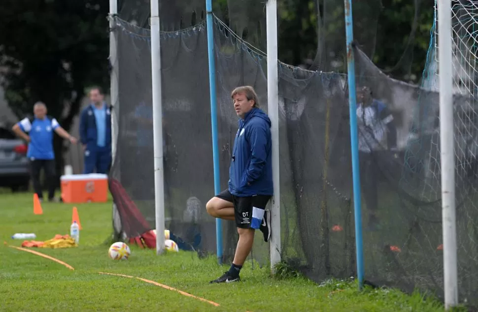 RELAJADO. La ansiedad no es cosa de Zielinski. LA GACETA / foto de franco vera