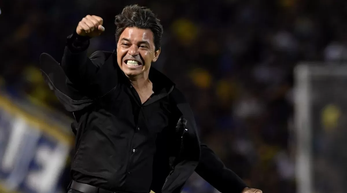 El DT de River, Marcelo Gallardo.