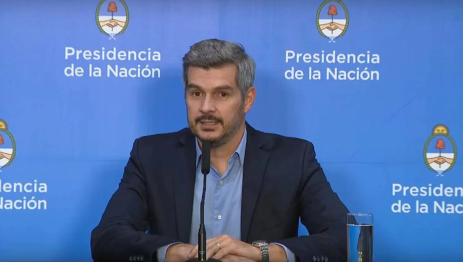 El jefe de Gabinete, Marcos Peña.