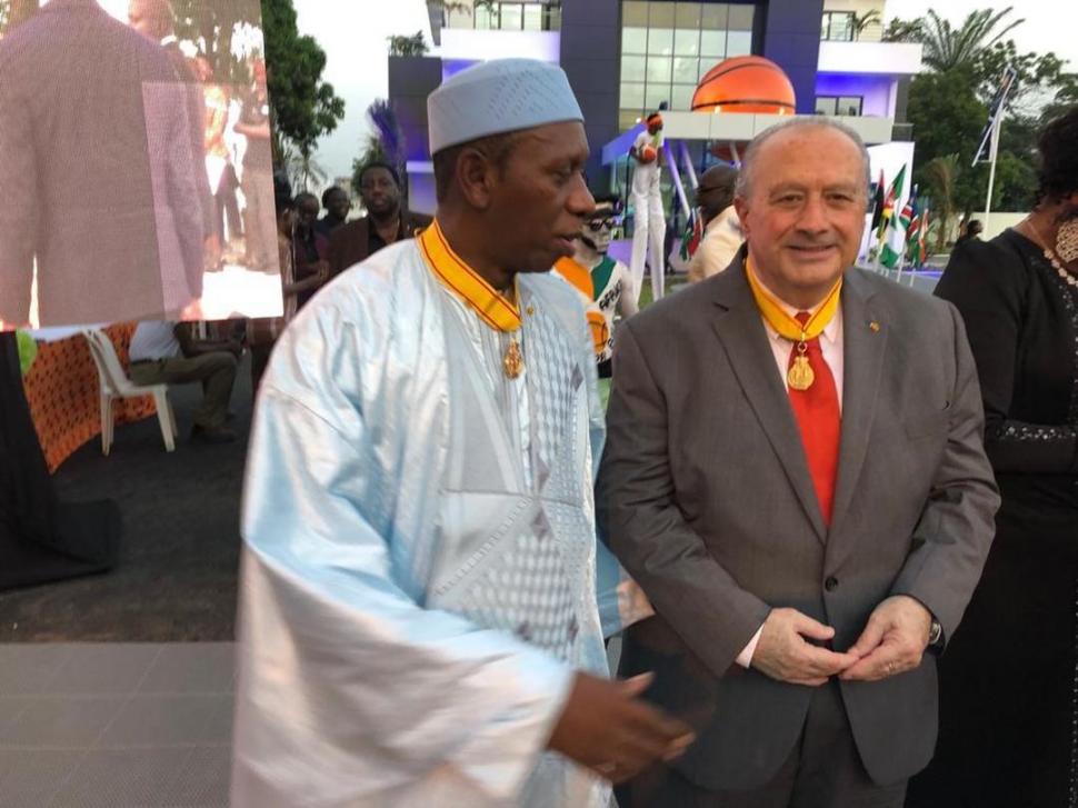 Muratore fue distinguido en Costa de Marfil 