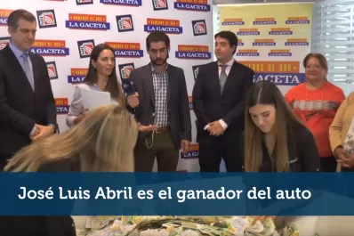 Ganó el 0 KM de los Números de Oro, pero se enteró primero su esposa