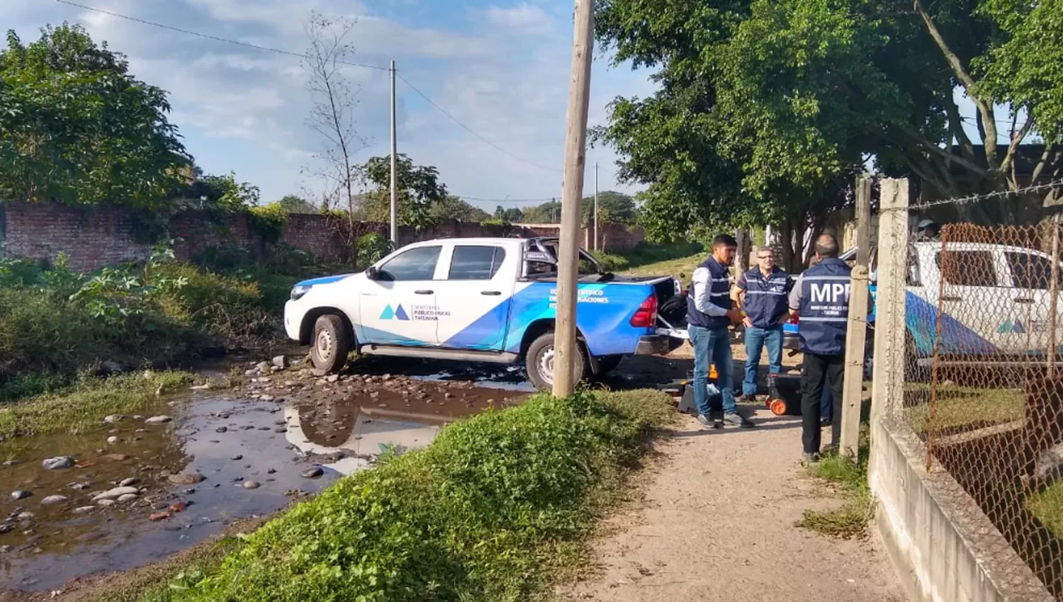 INVESTIGACIÓN. Hasta este mediodía se desconocían las causas del homicidio.