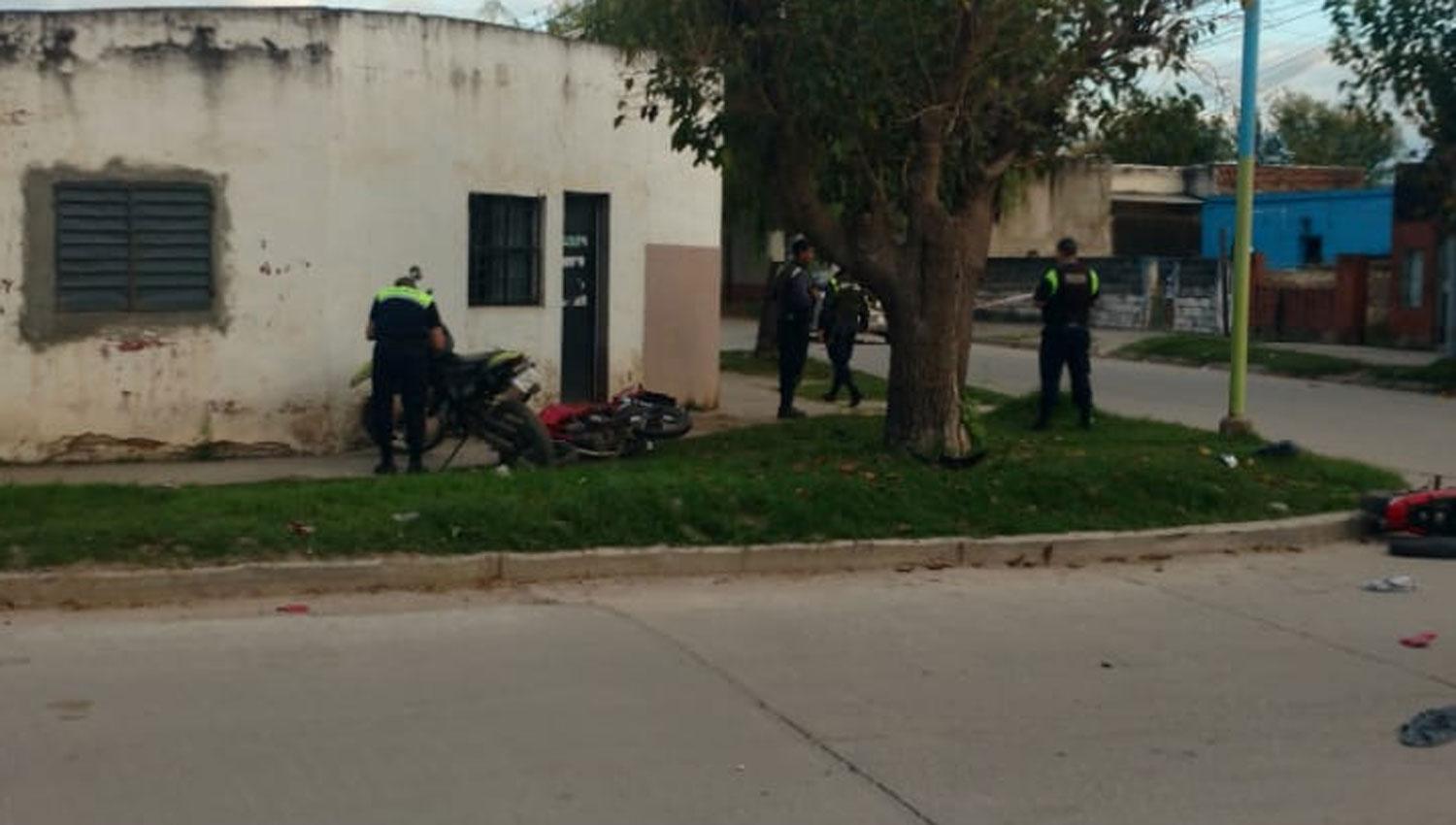 Accidente en San Cayetano