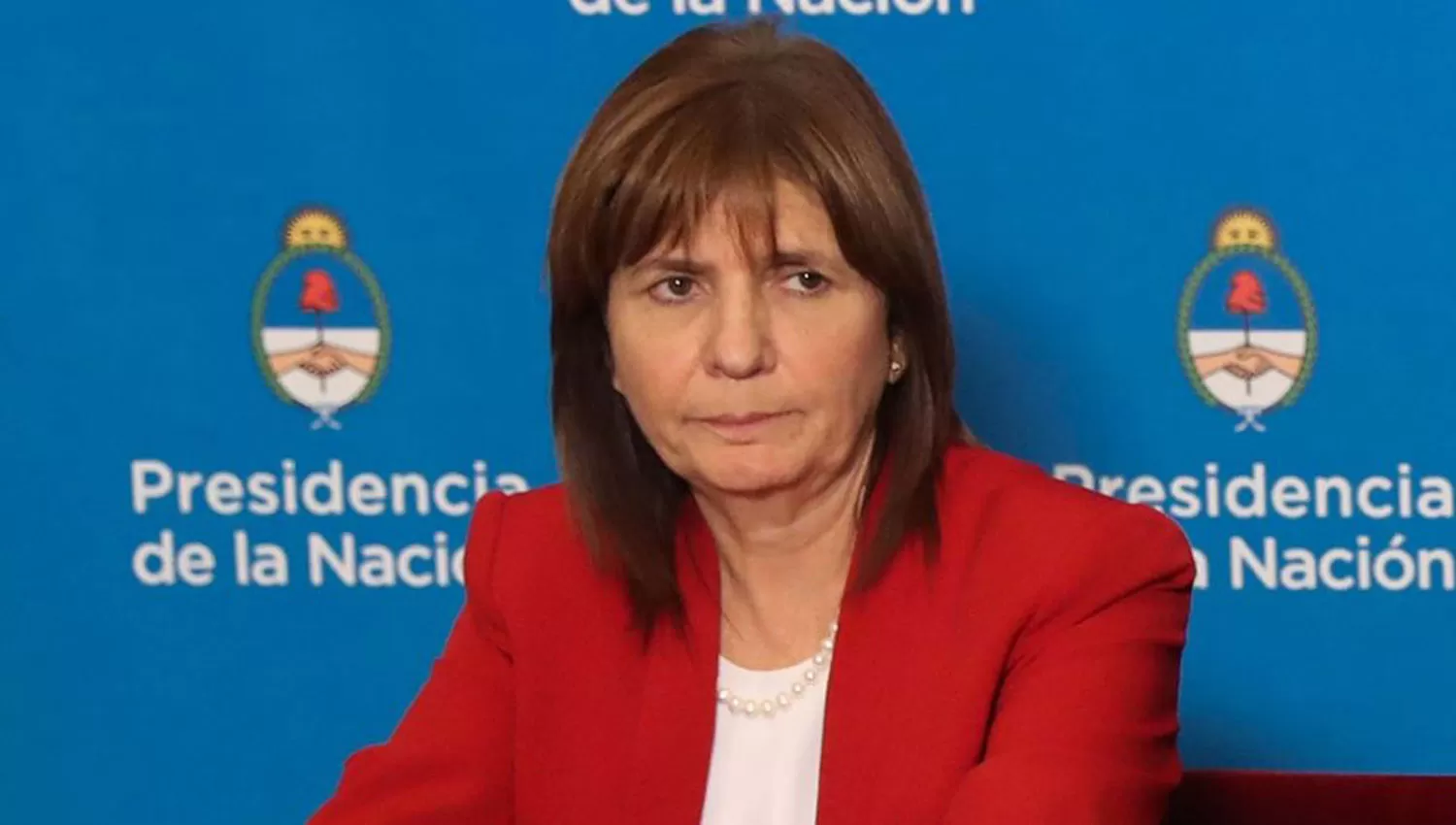 LA PALABRA DE LA MINISTRA. Patricia Bullrich.