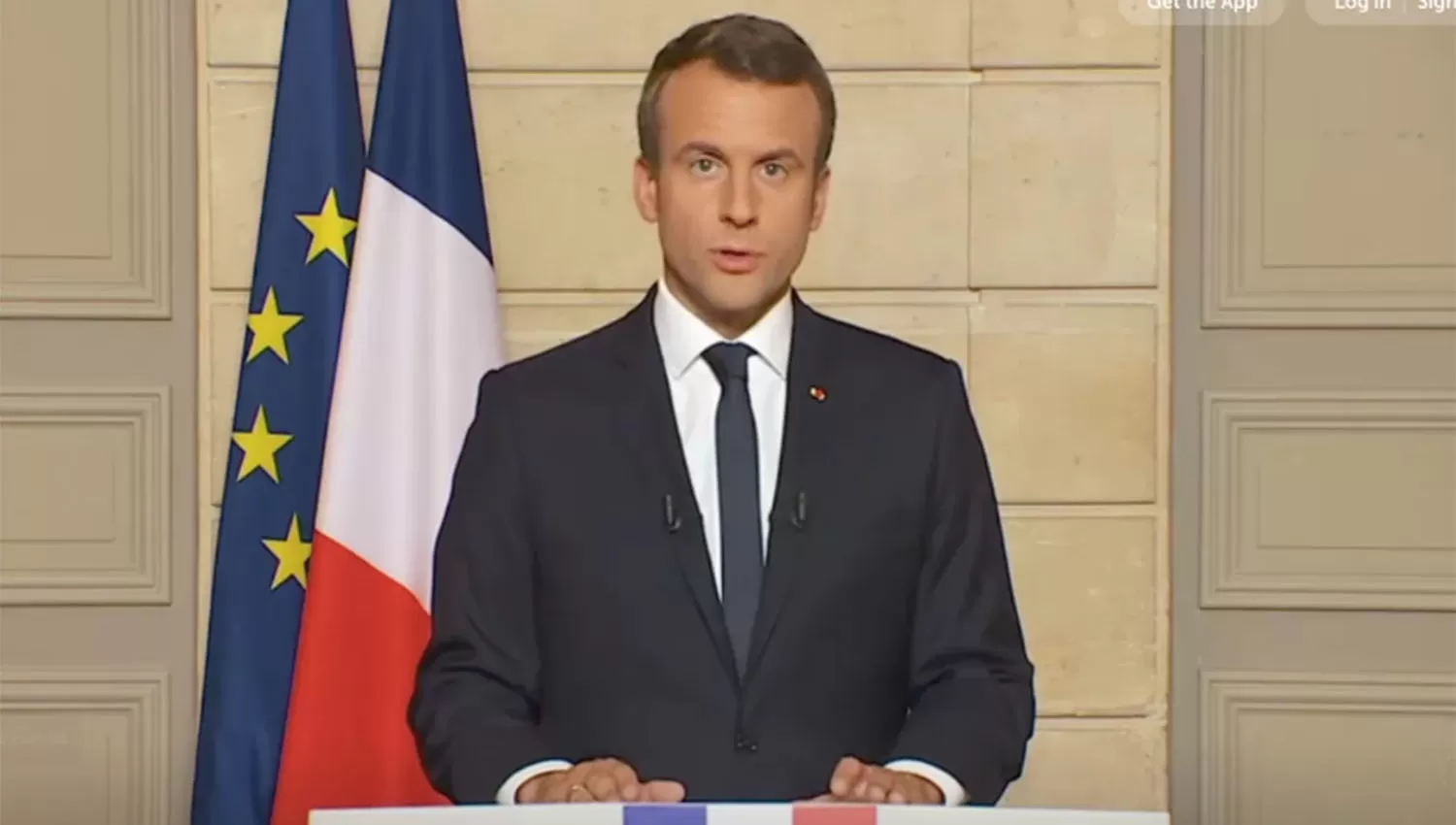 El presidente de Francia, Emmanuel Macron.