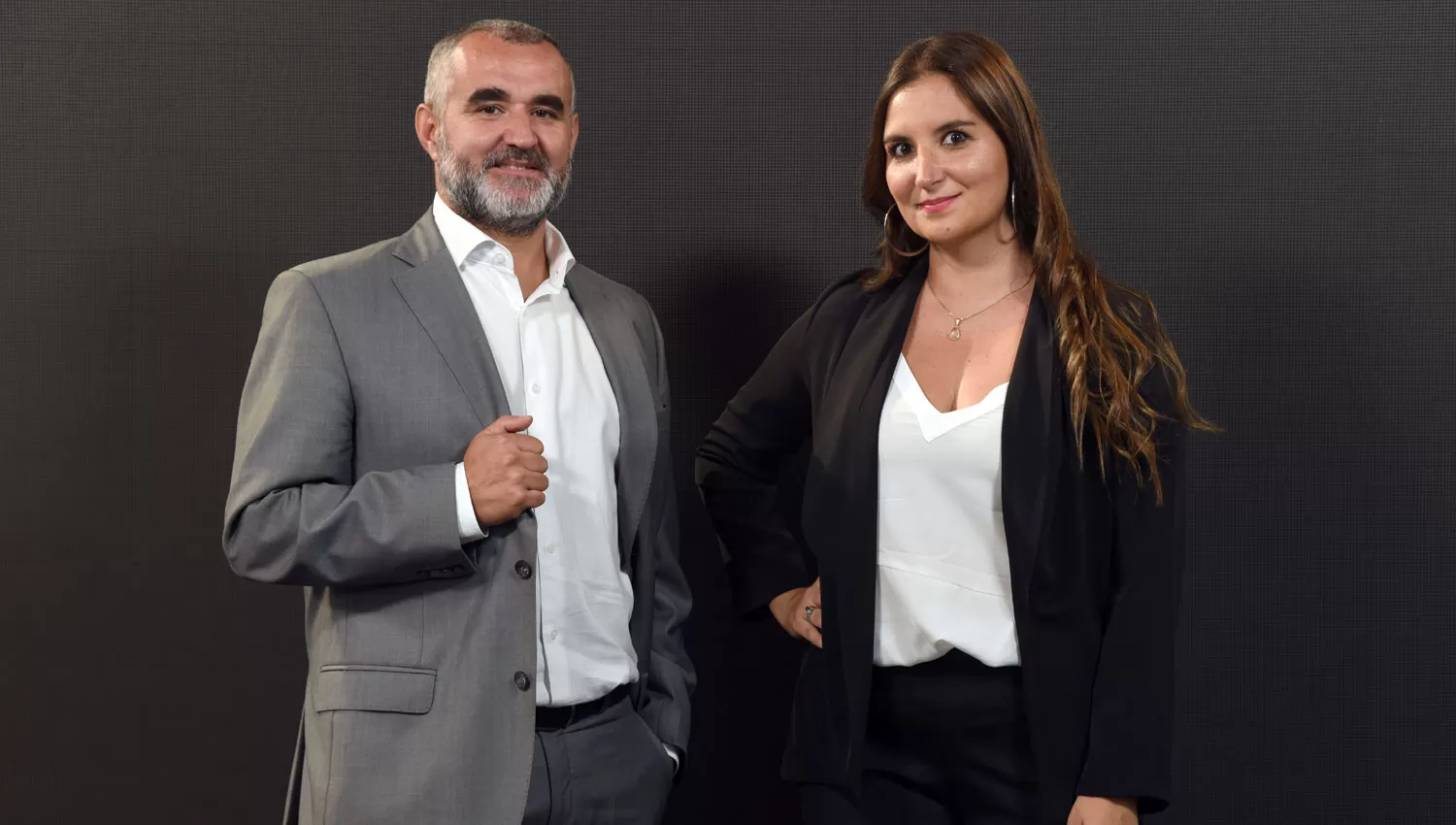 BUEN DIA. Indalecio Sánchez y Gabriela Baigorrí, los conductores.