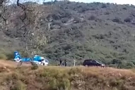 Macri llegó en helicóptero a Córdoba para pasar las Pascuas junto a su familia