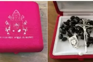 El papa Francisco le envió un rosario bendecido a Boudou