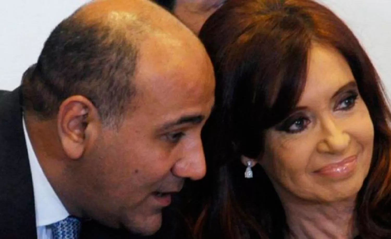 MANZUR Y CRISTINA KIRCHNER / FOTO DE ARCHIVO