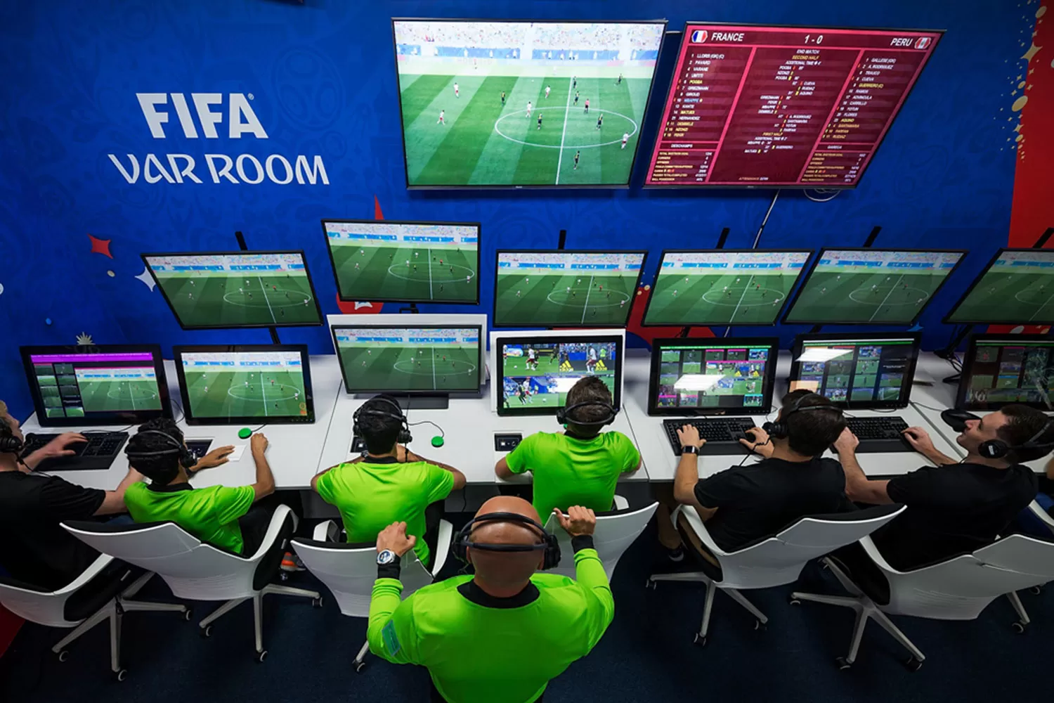 VAR. El sistema se aplicará en el fútbol argentino.