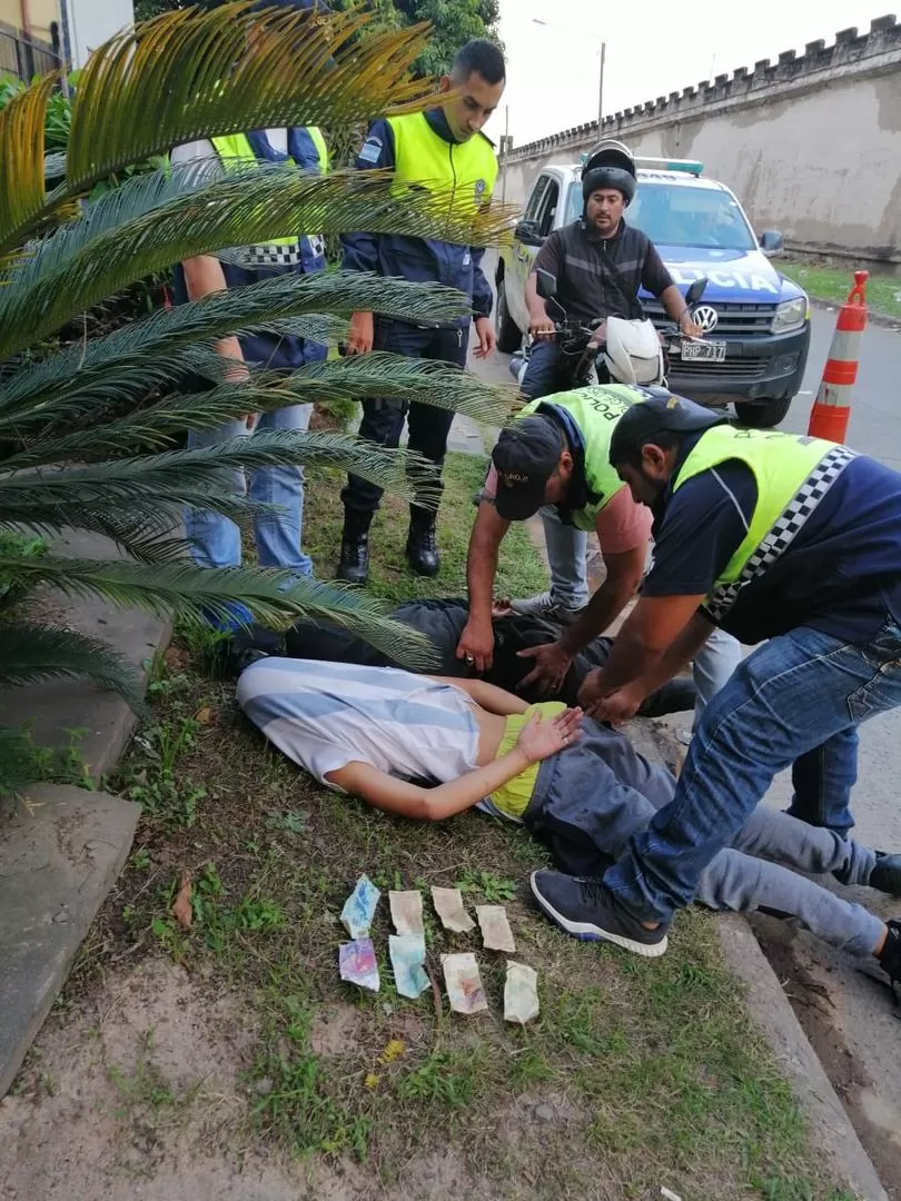 SIN EFECTO. La Ley Motochorros pretendía reducir los ataques de estos delincuentes pero estos casos han ido en aumento en el último año.  