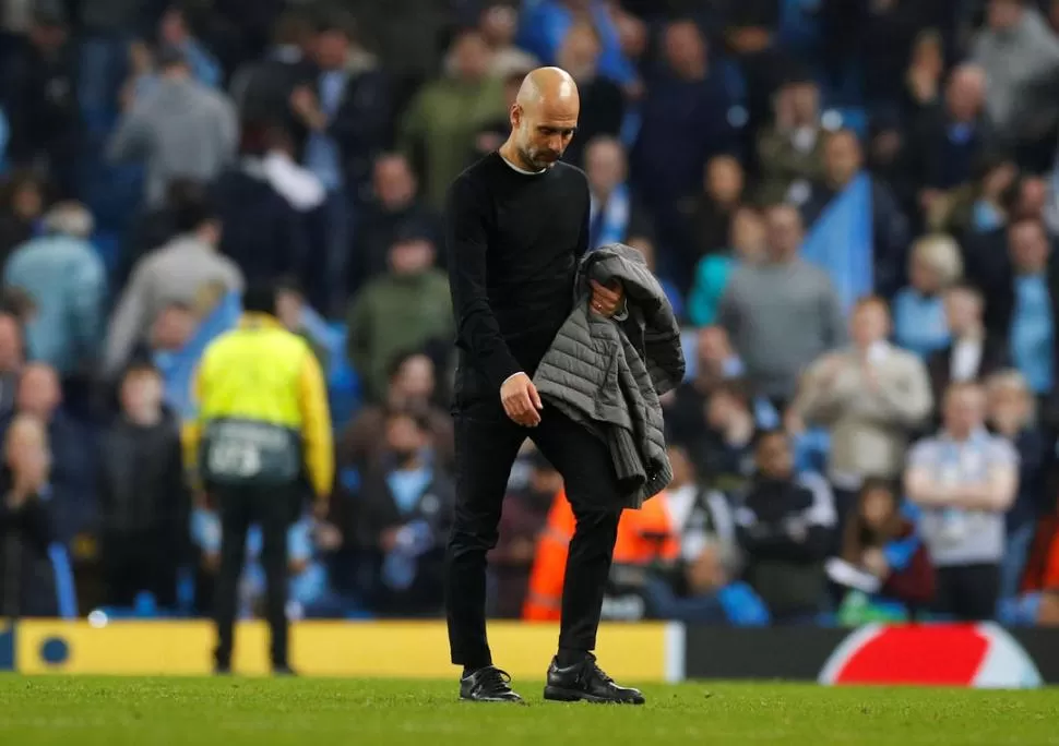 DESEO. Pep Guardiola muere de volver a ganar la Champions. De momento, tendrá que esperar. reuters  