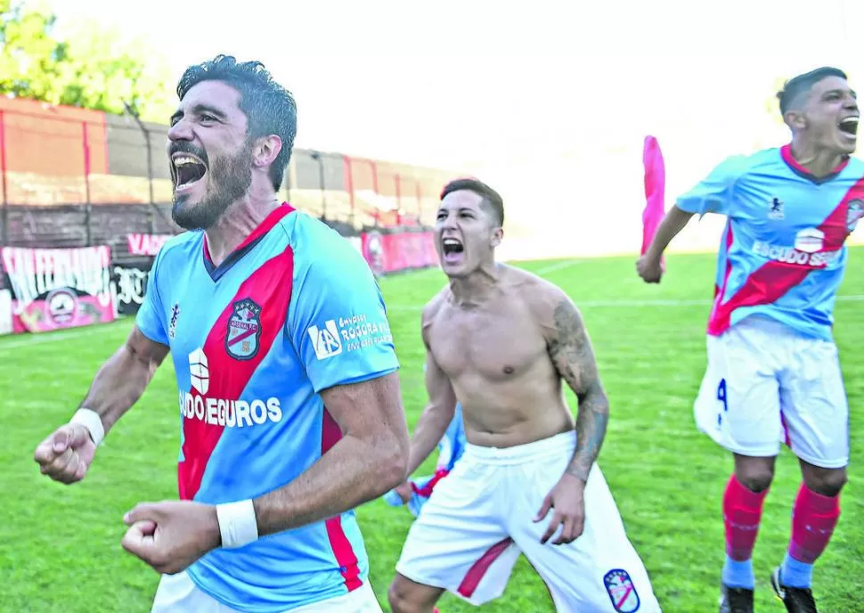 HIZO LOS DEBERES. Sarmiento de Junín, por segunda temporada consecutiva, luchará por el ascenso a la Superliga.  telam