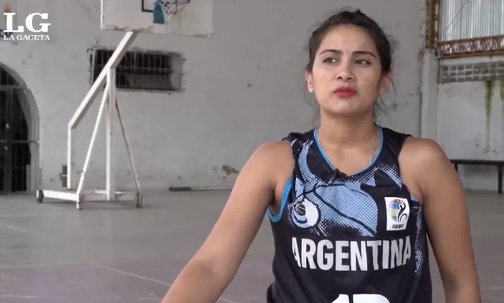 Básquet femenino en sillas de ruedas: la historia de la tucumana en la Selección Argentina