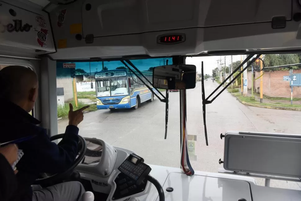 CASOS. En la línea 9 aseguraron que “viven asaltando” en la zona de la Viamonte, en la capital. la gaceta / foto de analía jaramillo