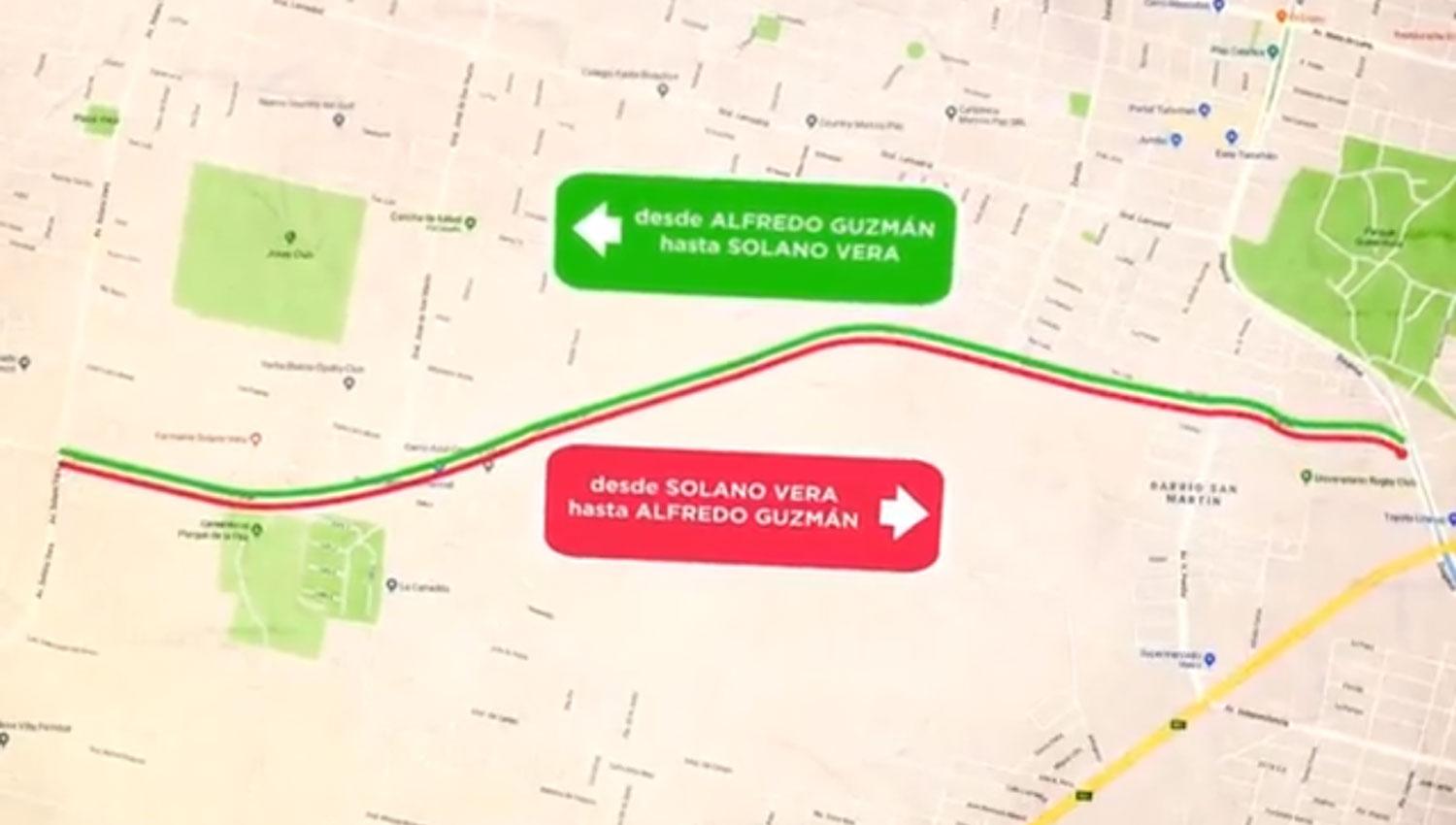 Así será la nueva circulación