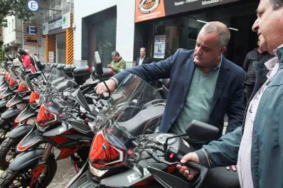 Tafí Viejo incorporó 10 motos para su guardia urbana motorizada
