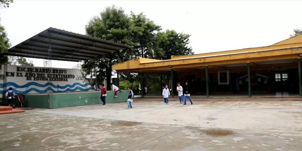 ESCUELA MARIO BRAVO. En San Ignacio creen que no habrá incidentes. lg play
