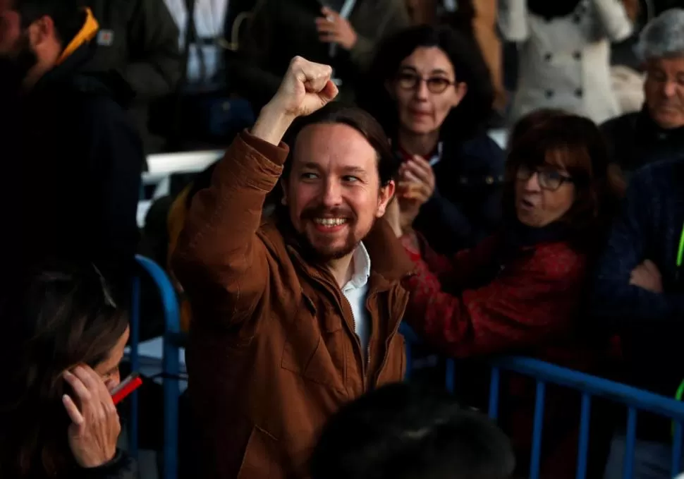 EN PÁNICO. El miedo a la ultraderecha marcó los últimos actos antes de que empiece la veda electoral. reuters