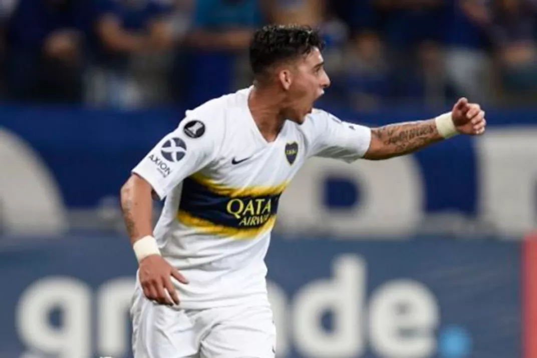 ABRIÓ LA CUENTA. Pavón marcó para Boca.