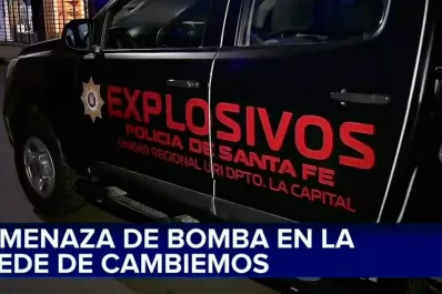 En Santa Fe evacuaron el centro de cómputos de Cambiemos por una amenaza de bomba
