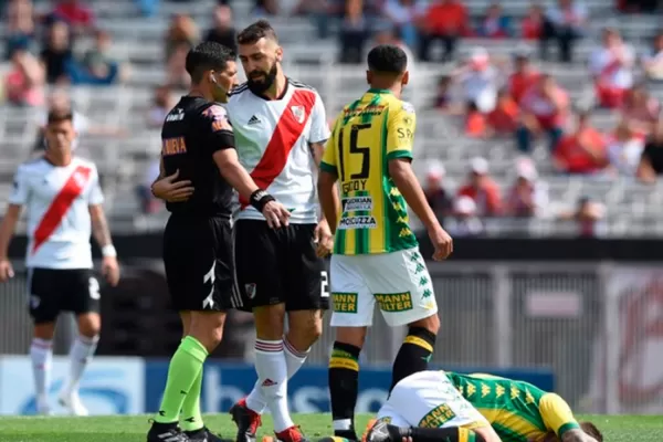 Chávez, ex Atlético, le dio el empate a Aldosivi frente a River