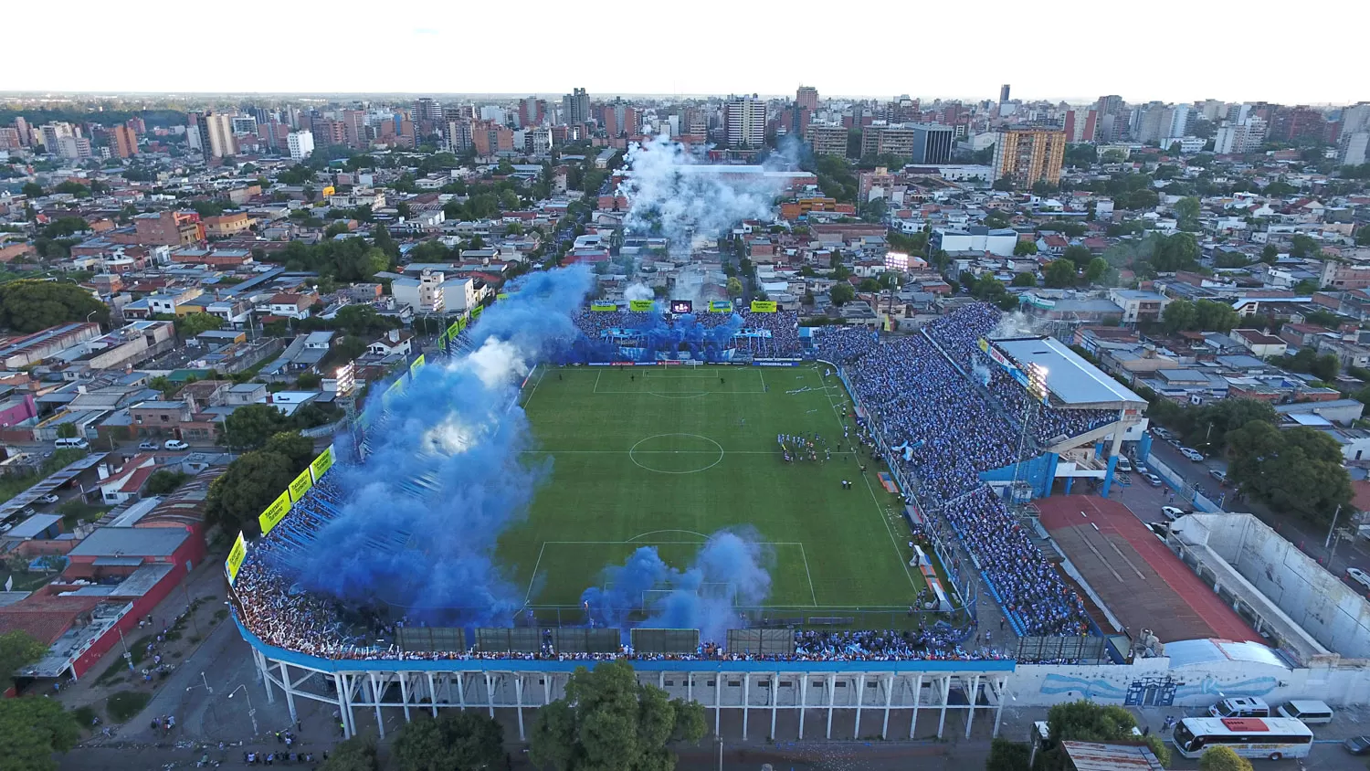 COLMADO. Así espera ver la CD el sábado al estadio Monumental.