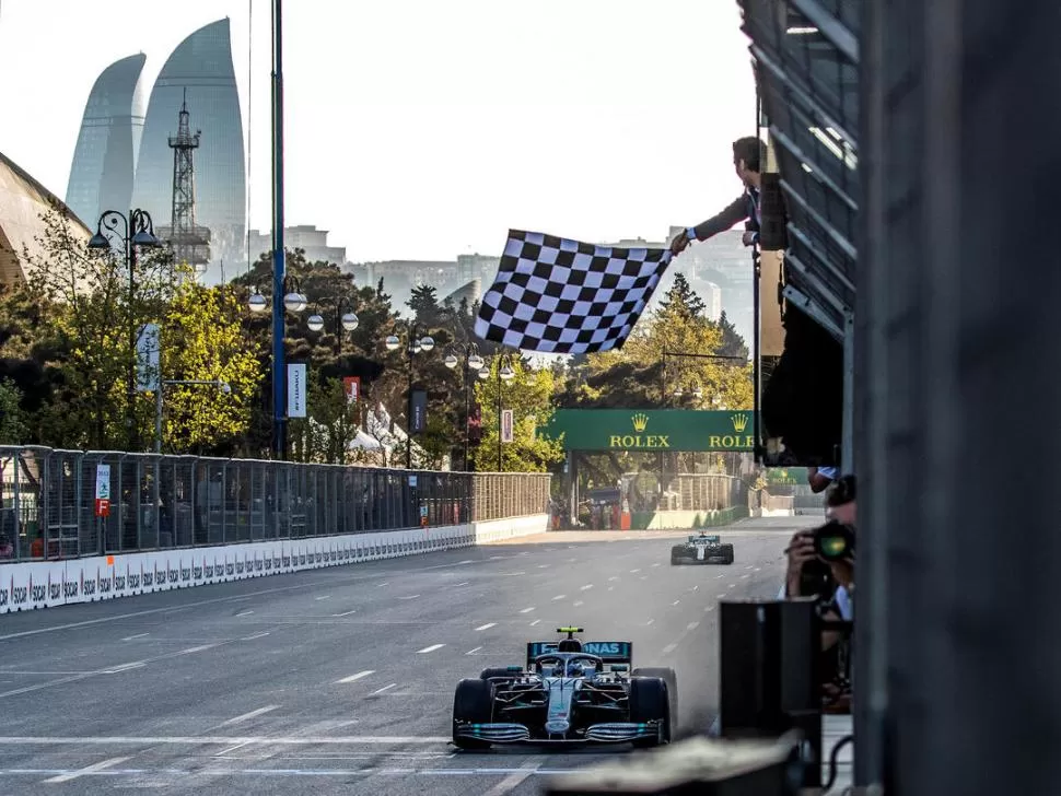 DOMINIO TOTAL. El monólogo de Mercedes en la “máxima” está en su plenitud; ayer, Valtteri Bottas resultó imparable. reuters