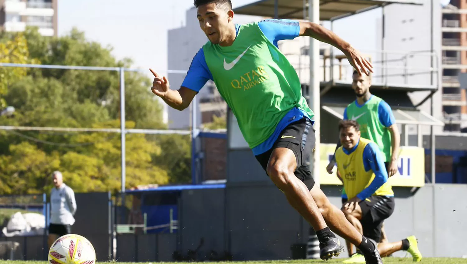 Bebelo Reynoso será titular el jueves en Mendoza. (FOTO TOMADA DE PRENSA CLUB ATLÉTICO BOCA JUNIORS)