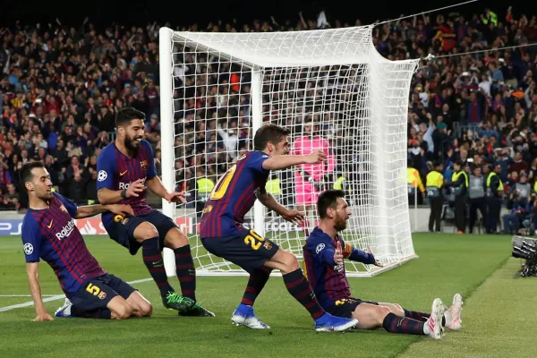 Messi y su maravilla 600 en Barcelona: entró espectacular.