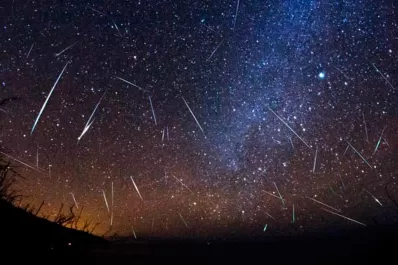 Cada dos minutos, una estrella caerá este fin de semana en todo el mundo