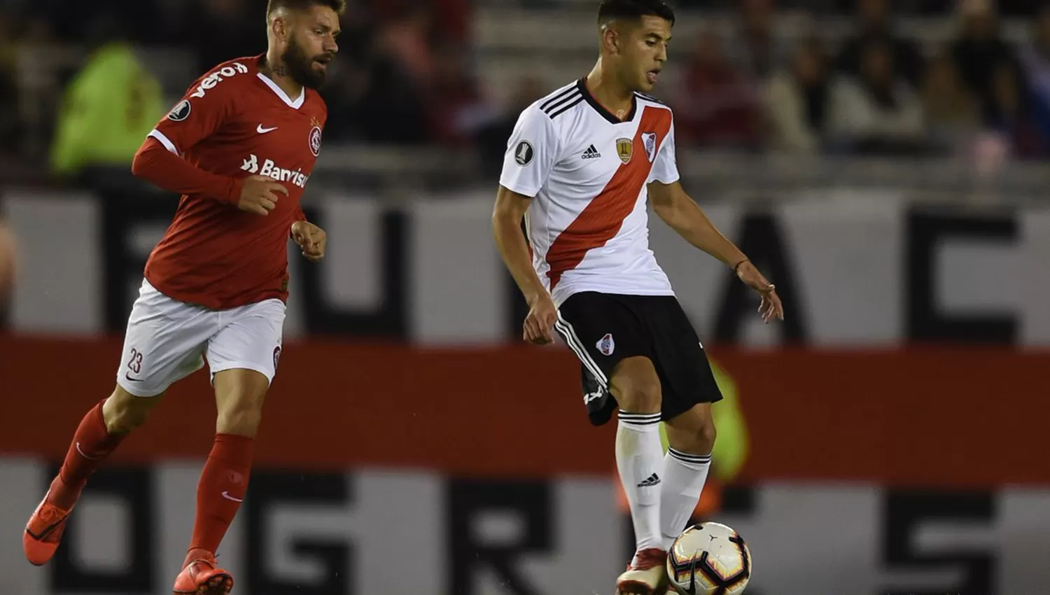 El tucumano Exequiel Palacios es titular en el Millonario. (FOTO TOMADA DE PRENSA CLUB ATLÉTICO RIVER PLATE)